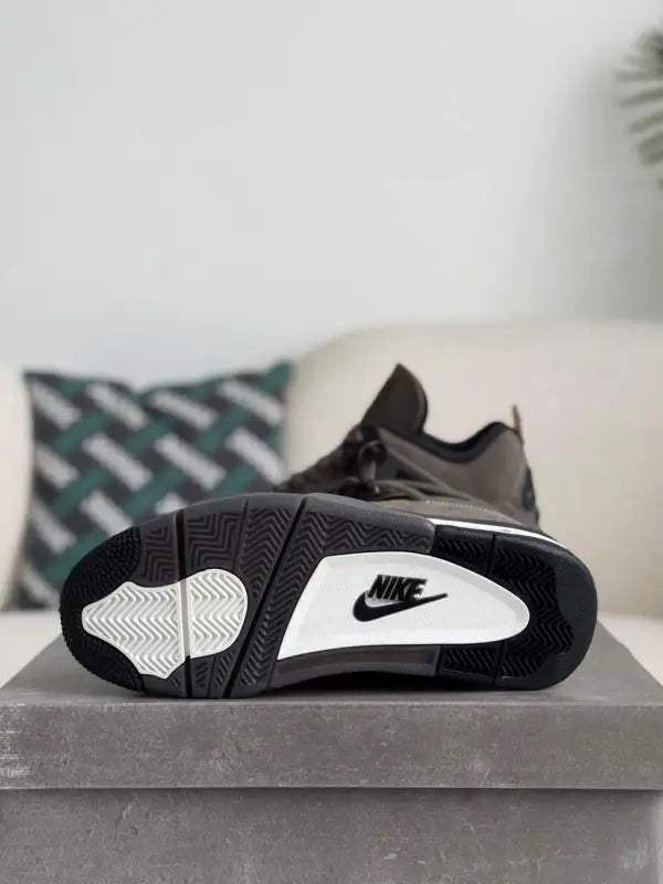 Air Jordan 4 Retro – Cave Stone – Stony Gray and Black