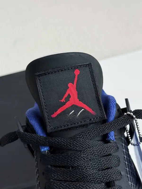 Air Jordan 4 Retro ‘Rare Air’ in Black, Royal Blue, and Red
