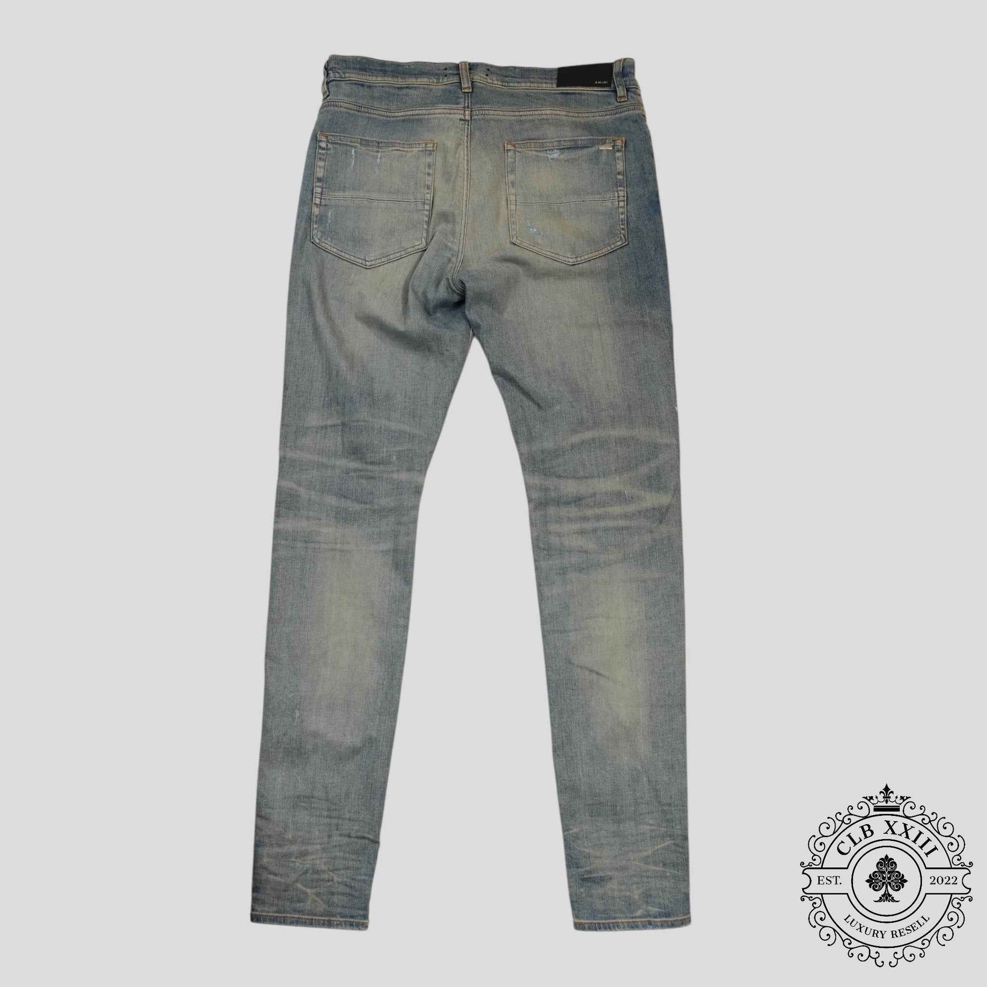 Amiri Cupid Jeans in Clay Indigo