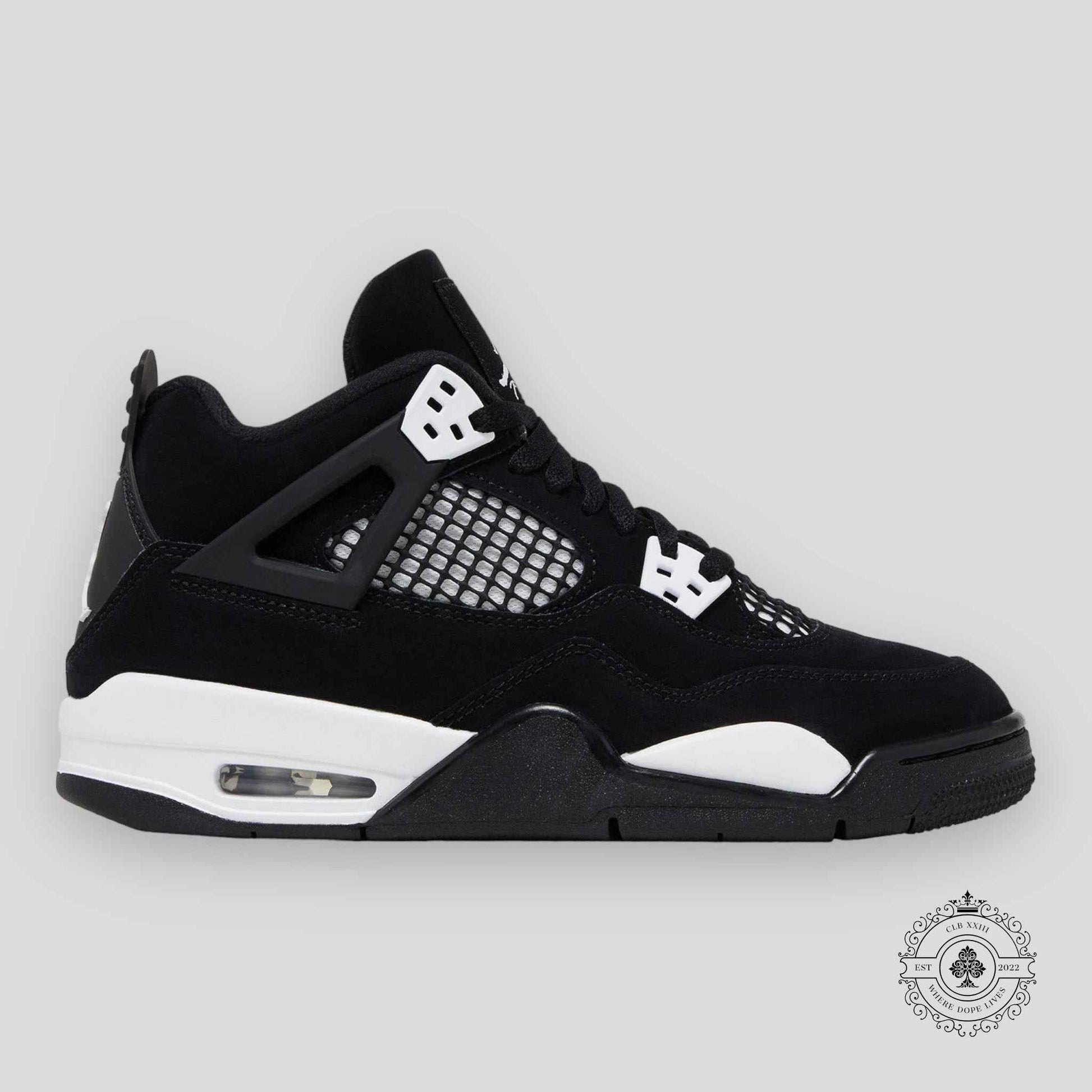 Air Jordan 4 Retro GS White Thunder