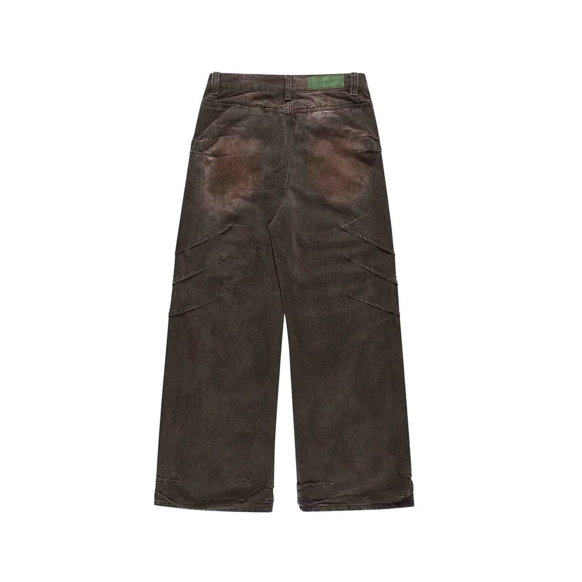 Brown Riptide Denim Pants