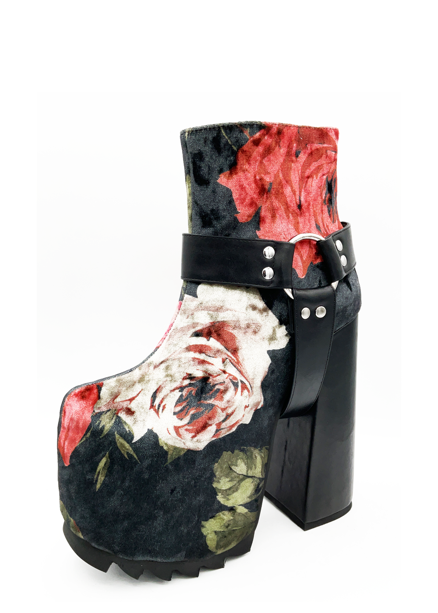 Betina Floral Boot - JUSTLUXURY