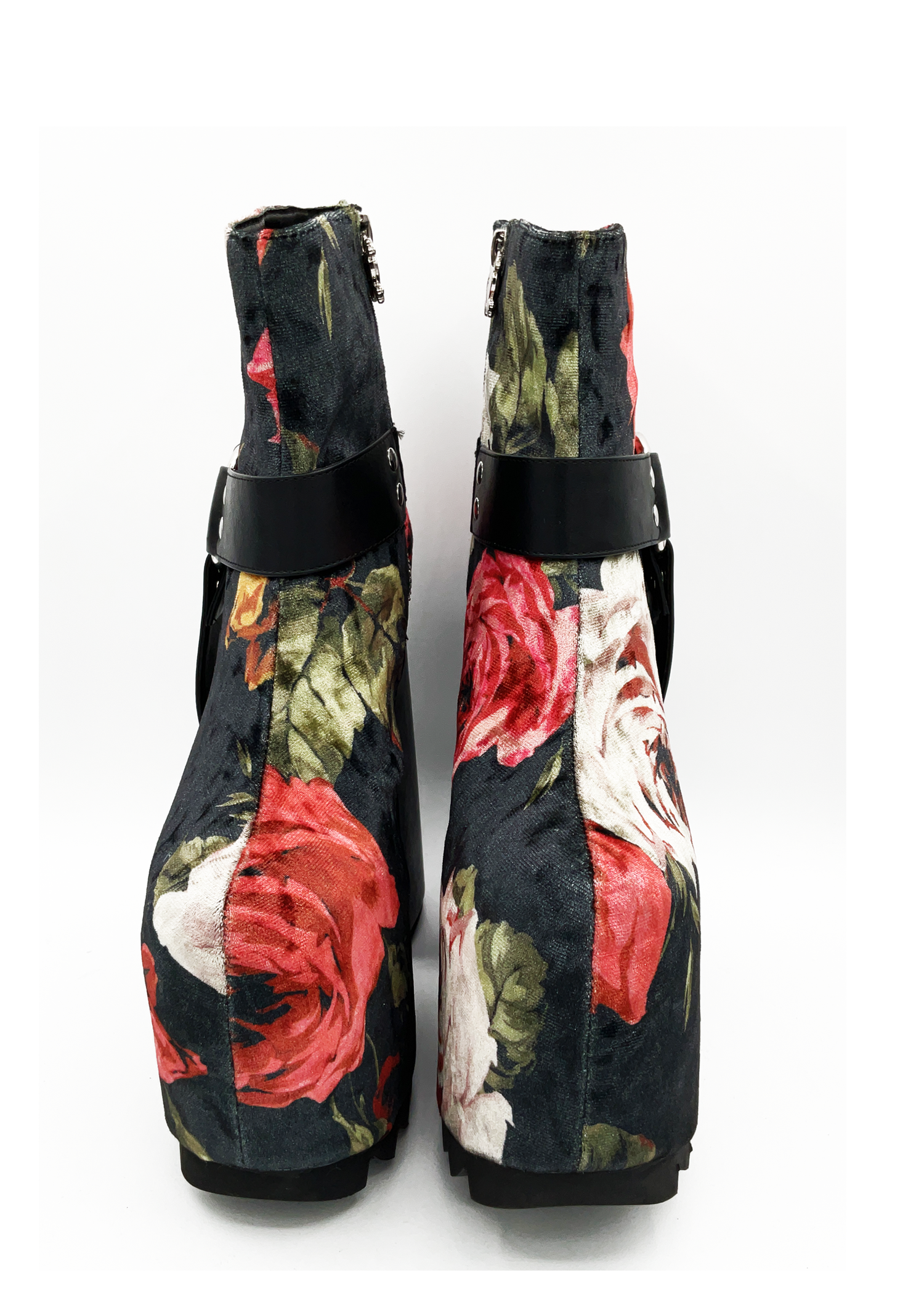 Betina Floral Boot - JUSTLUXURY