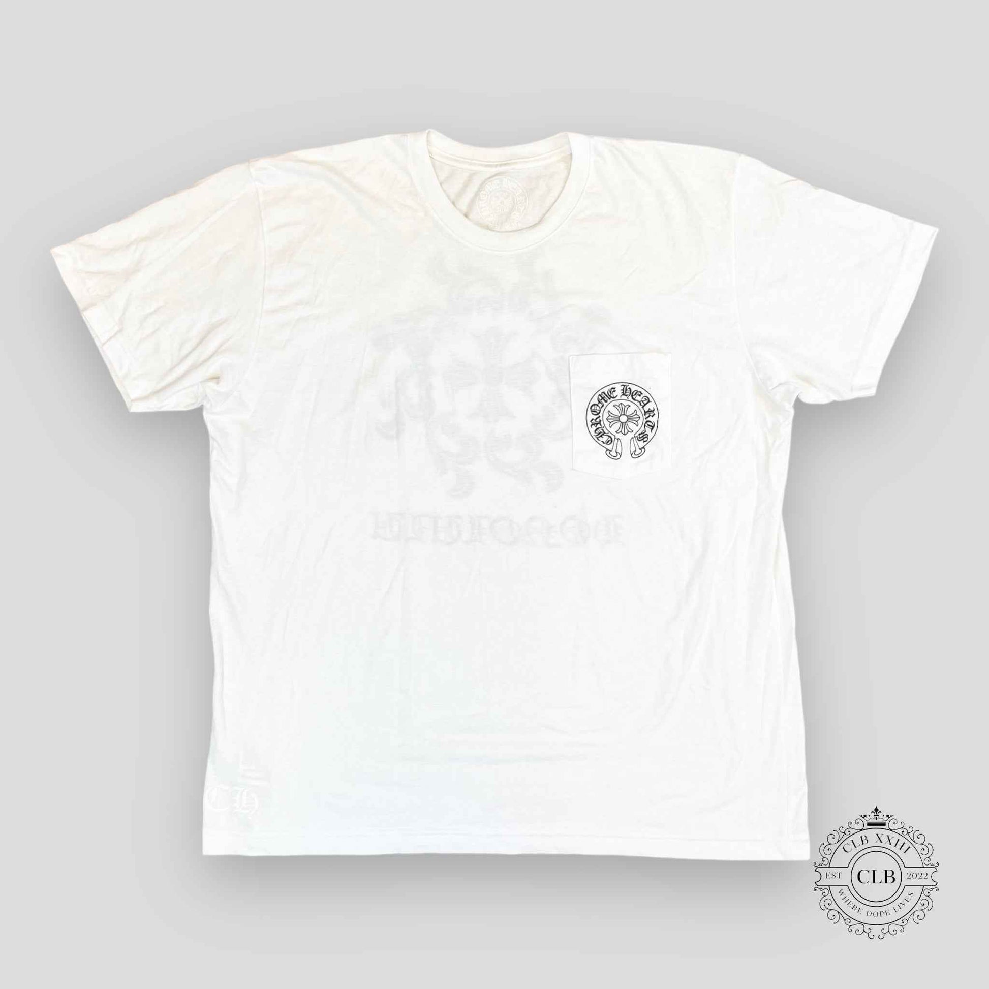CHROME HEARTS HONOLULU SHORT SLEEVE T-SHIRT - WHITE
