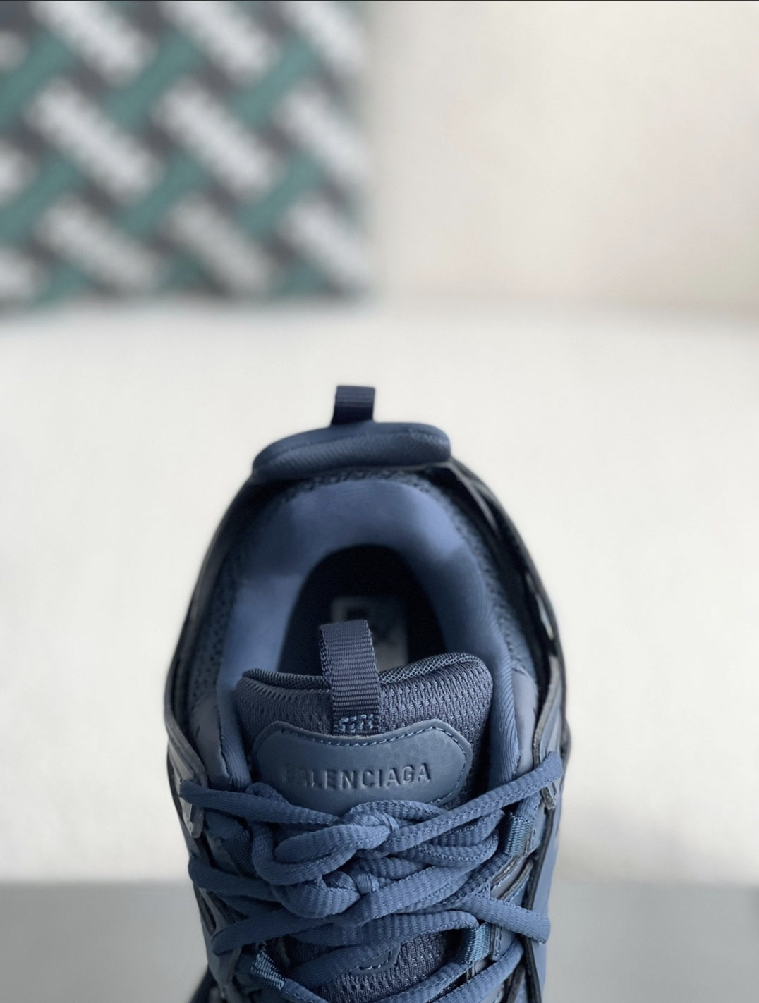 Balenciaga Track Sneaker LED – Marine Blue / Navy CUSTOM