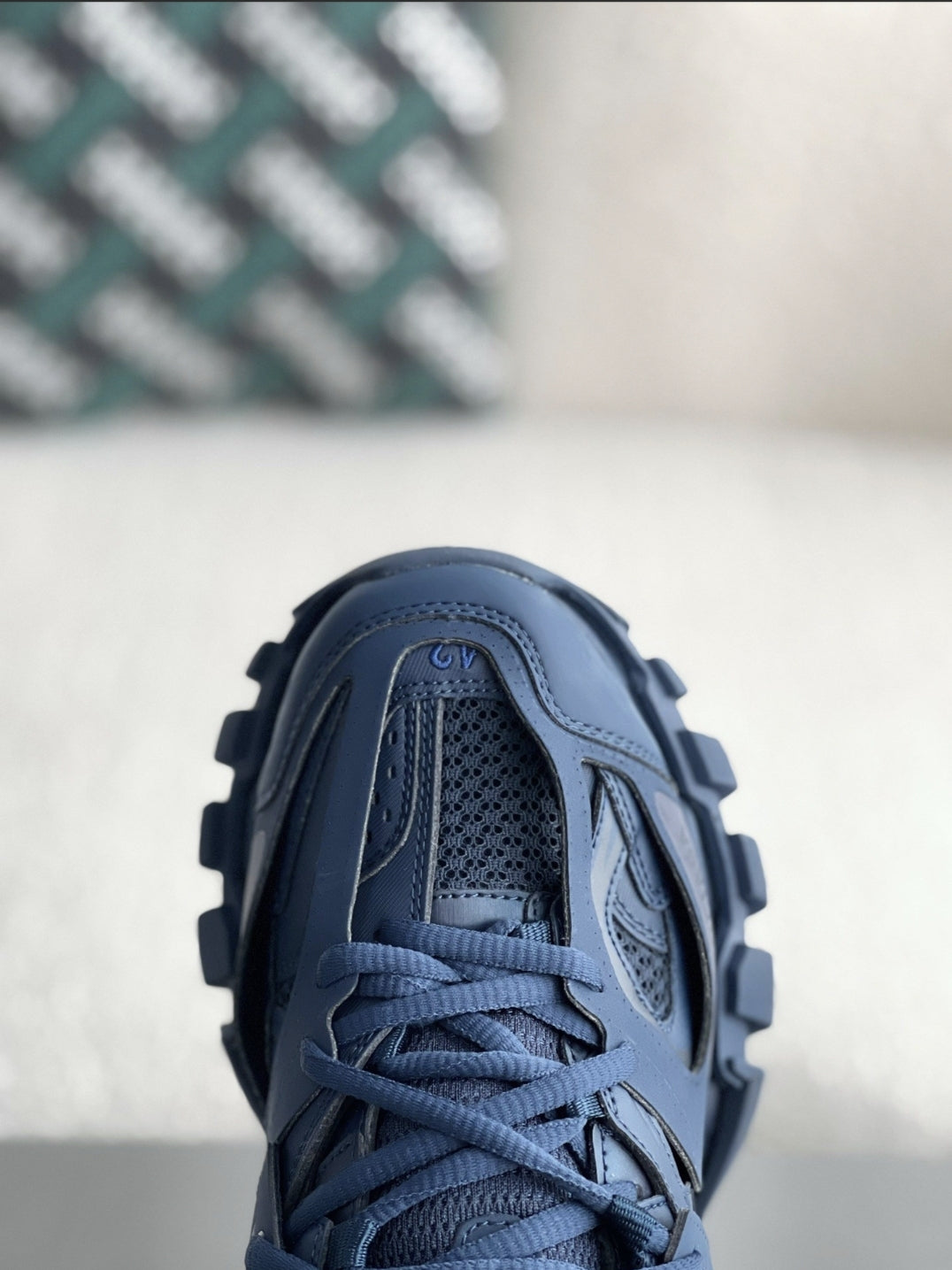 Balenciaga Track Sneaker LED – Marine Blue / Navy CUSTOM