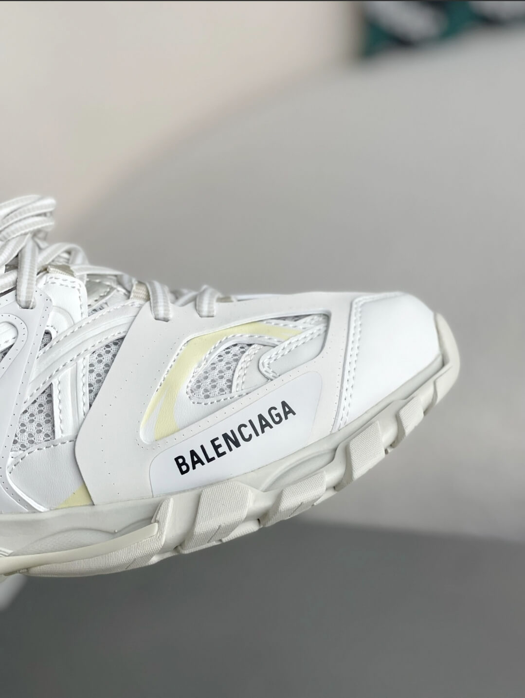 Balenciaga Track Sneaker LED – White / Light Grey CUSTOM