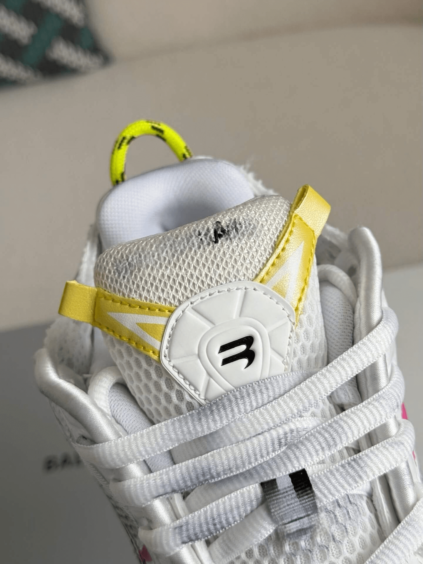 Balenciaga Runner Sneaker – Multi-Color White, Pink & Blue CUSTOM