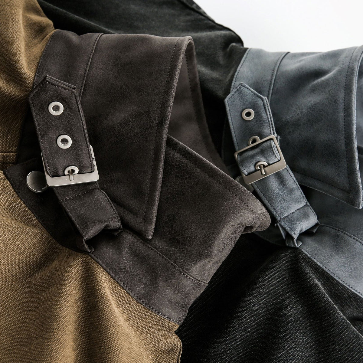 Buckle Collar Utility Jacket