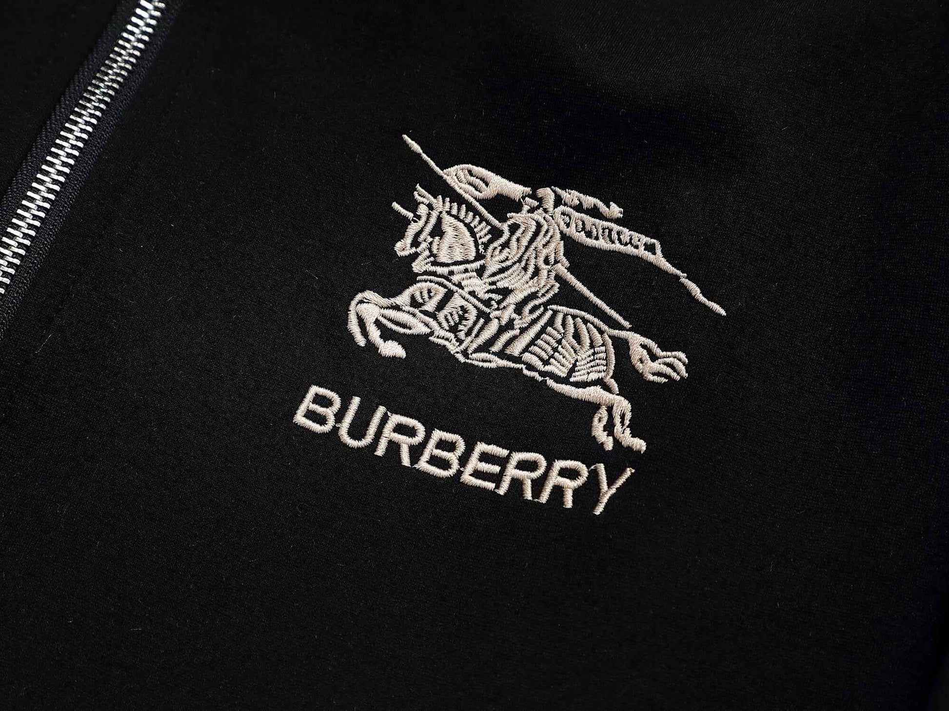 Burberry Vintage Check Tape EKD Technical Tracksuit Black