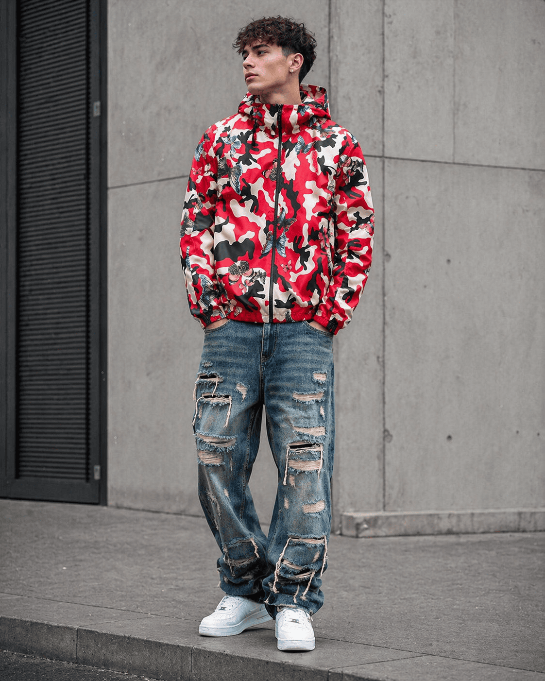 Nocturne Camo Windbreaker