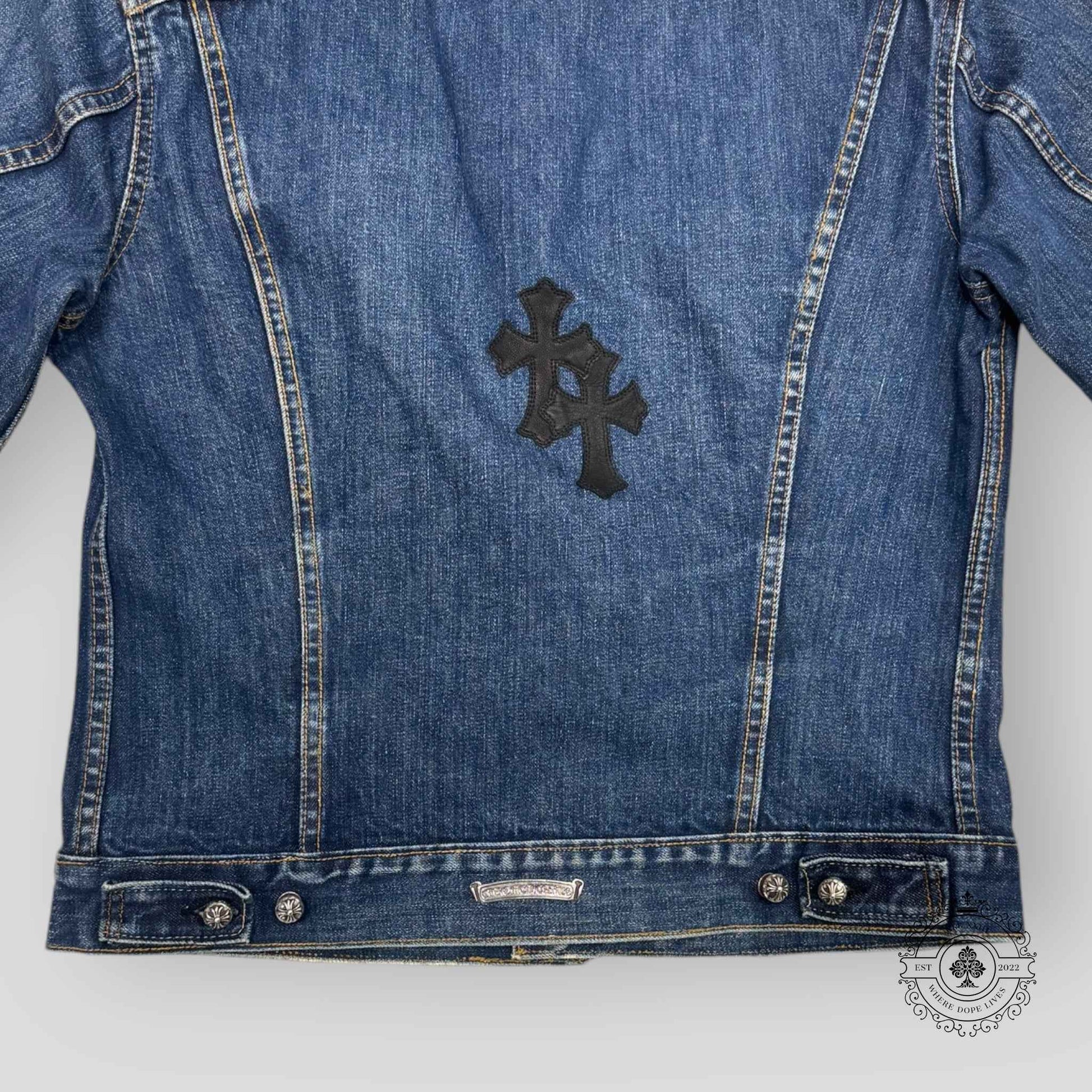 Chrome Hearts Levi's Cross Patch Denim Jacket