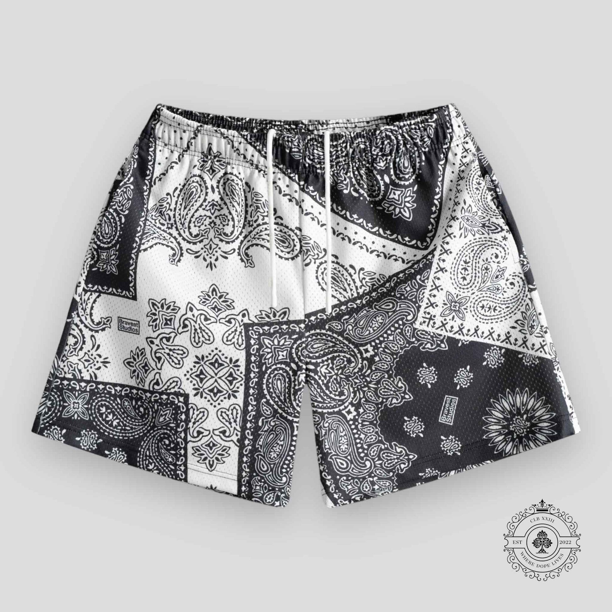 Bravest Studios Panda Porcelain Shorts