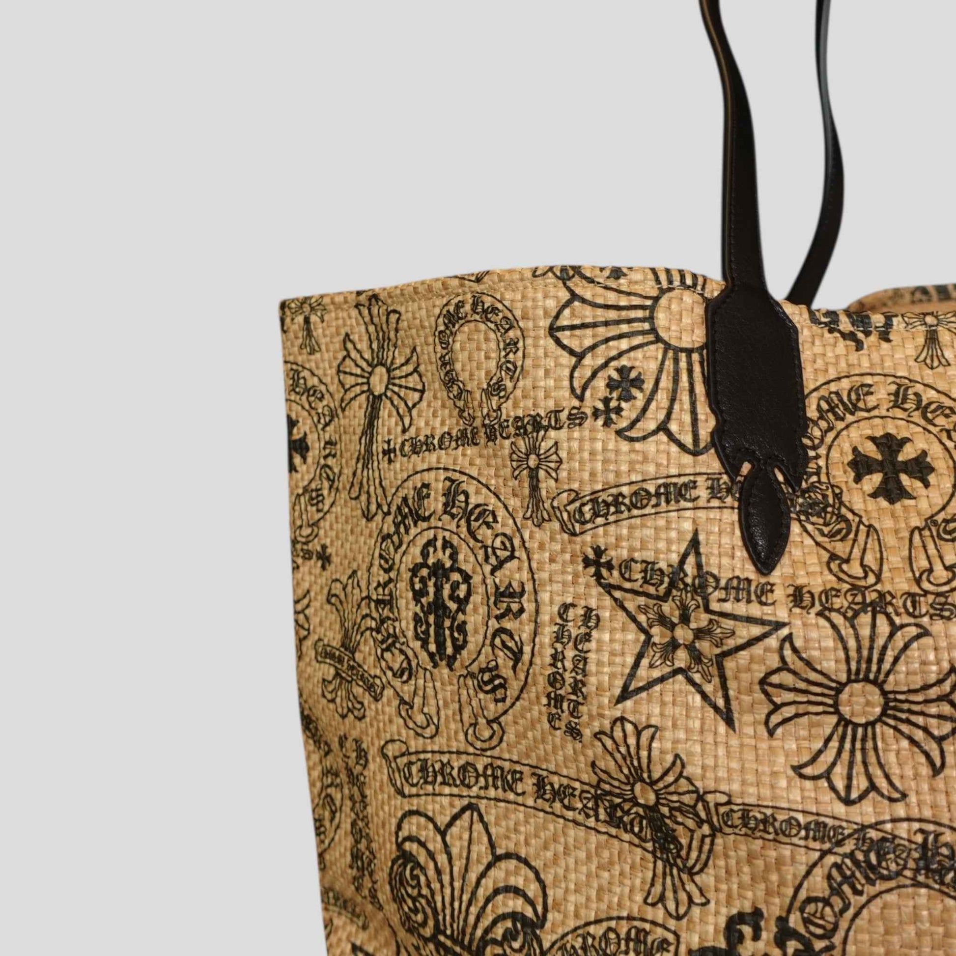 Chrome Hearts Stencil Beach Bag in Tan