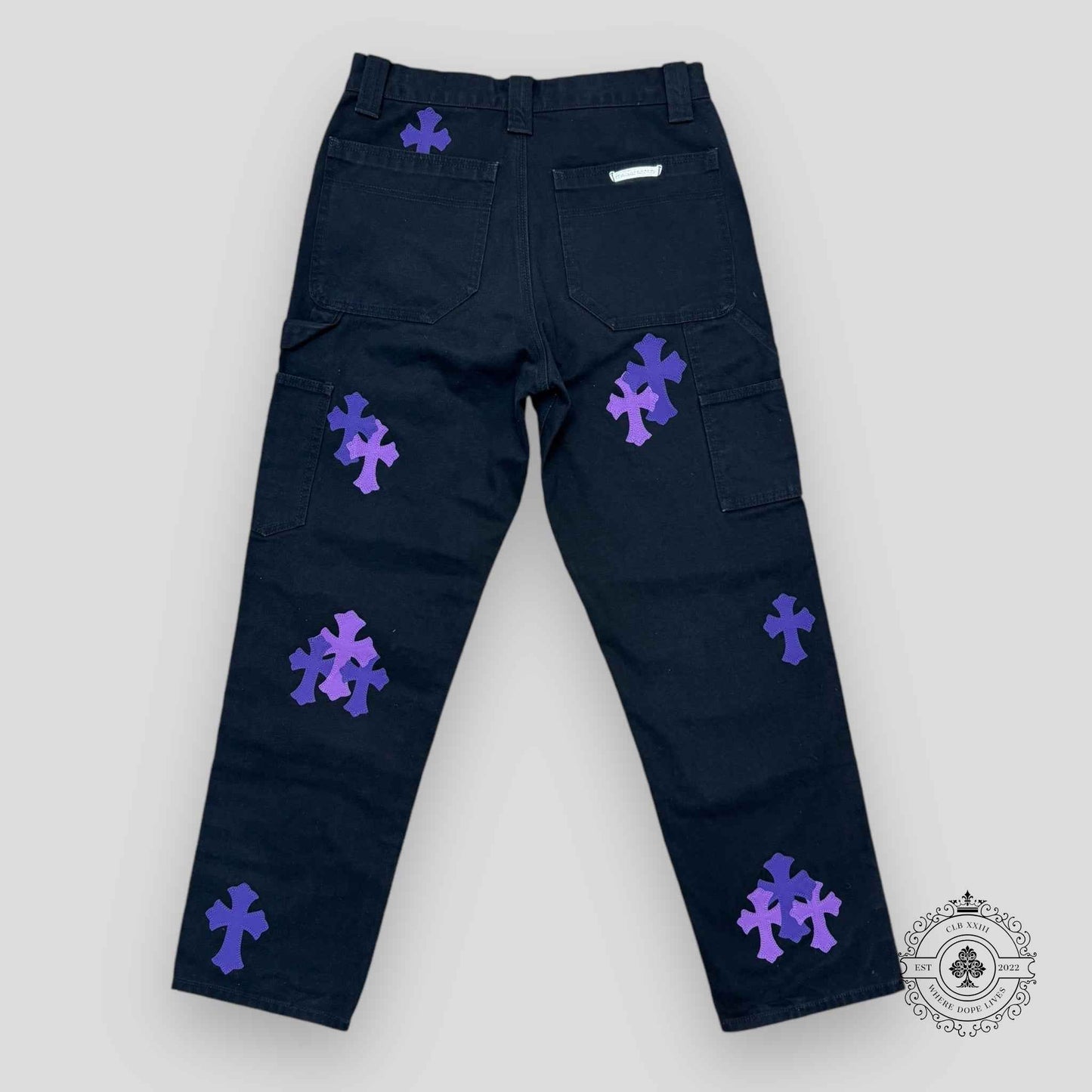 Chrome Hearts Double Knee Carpenter Pants