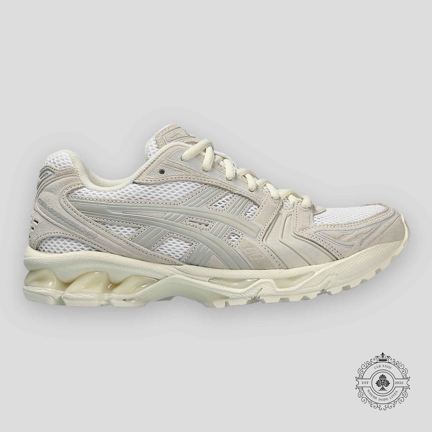 ASICS Gel-Kayano 14 W White Smoke Grey