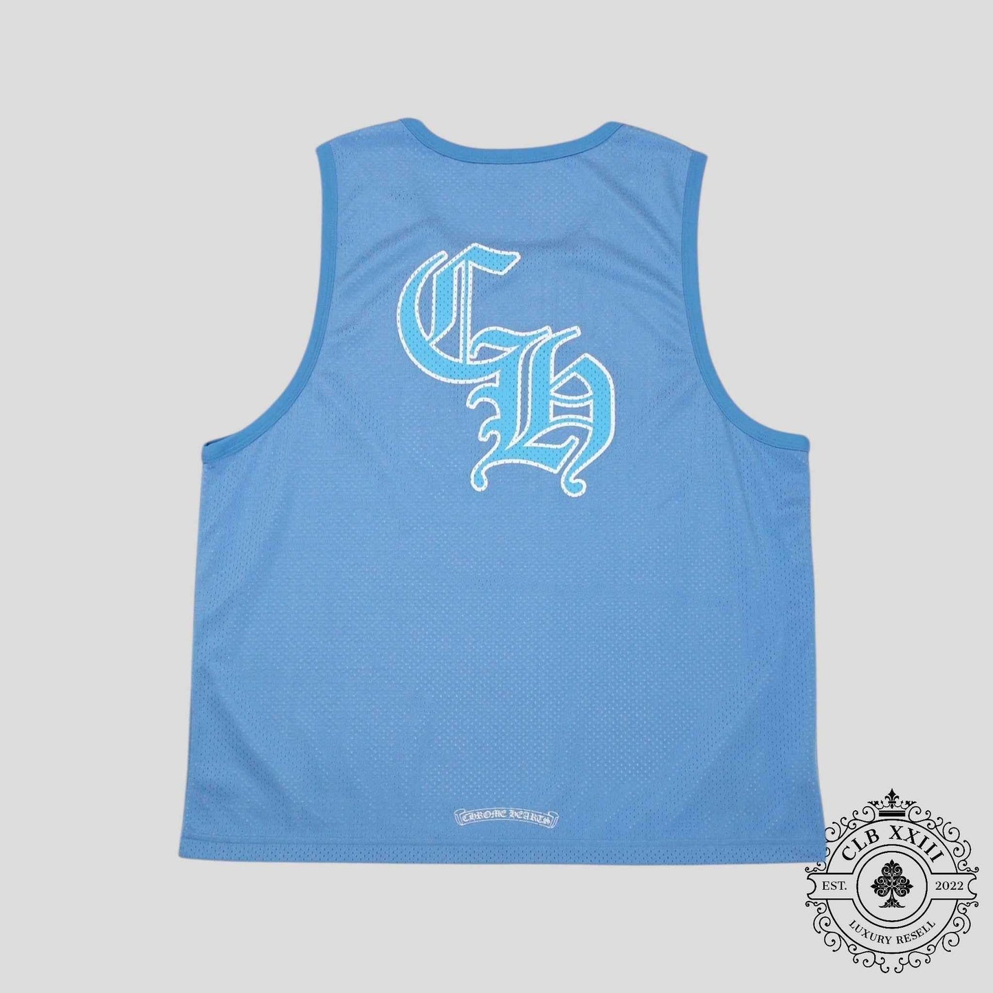 Chrome Hearts Chrome Hearts Reversible 33 Mesh Jersey in Blue