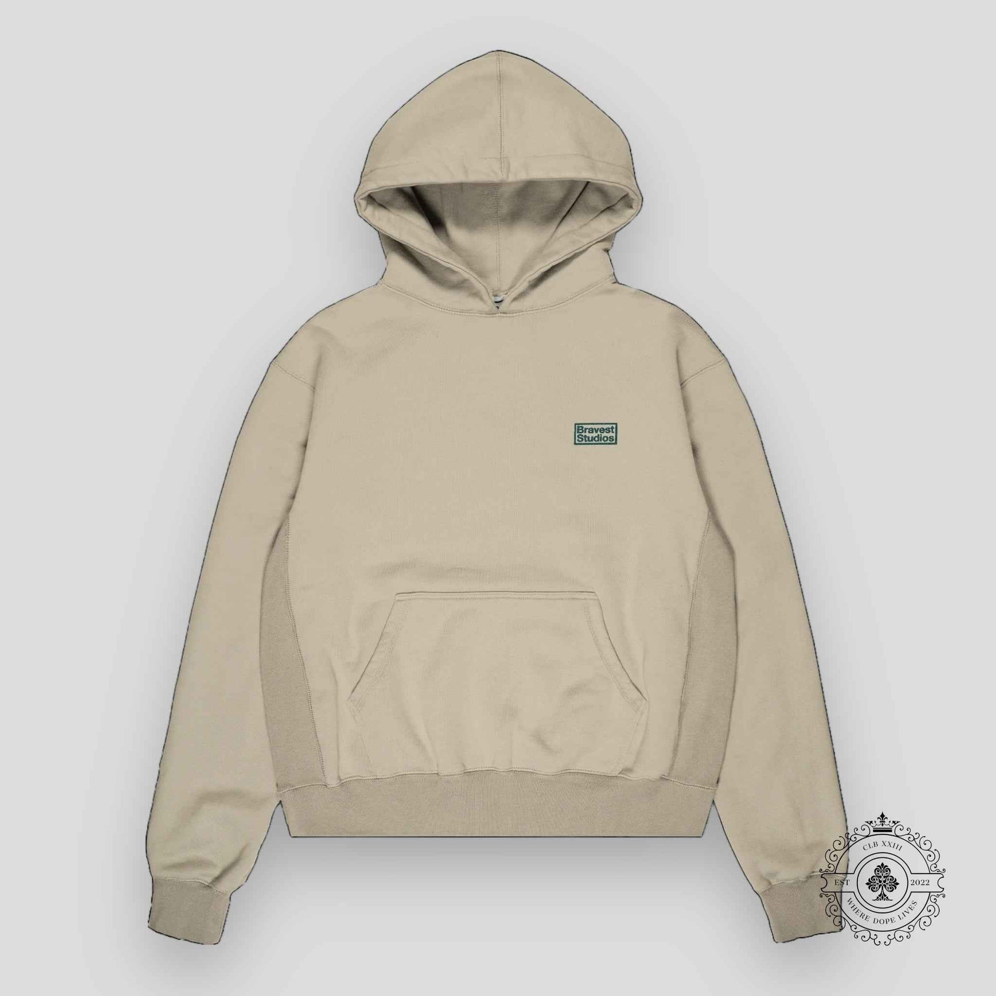 Bravest Studios Classic Hoodie in Biege