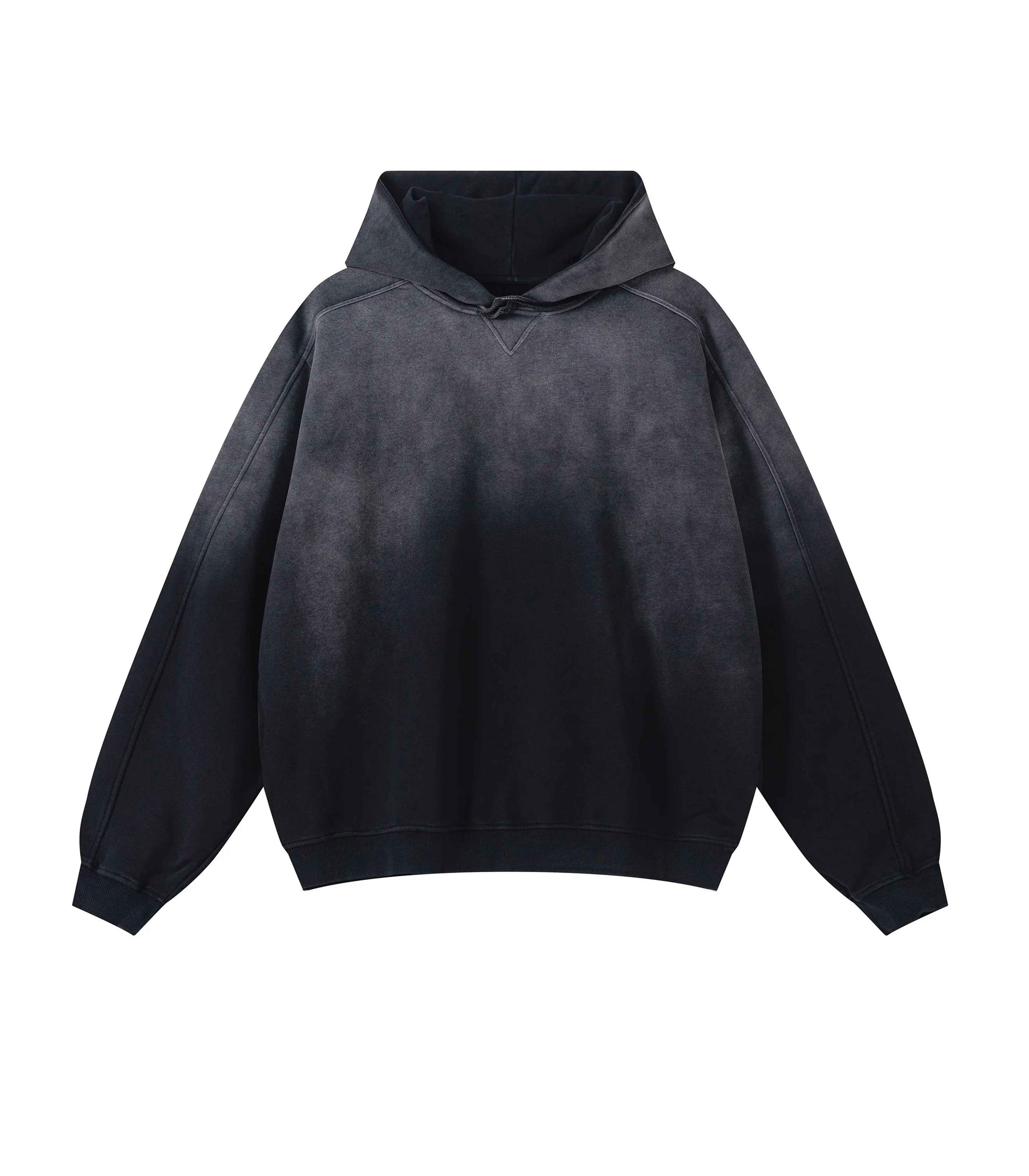 NOIR CONTRAST PANEL HOODIE