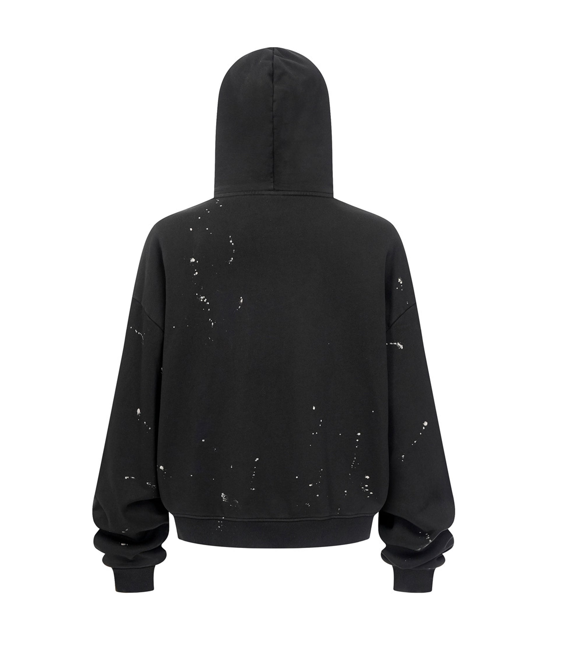 NOIR PAINTERS HOODIE - JUSTLUXURY