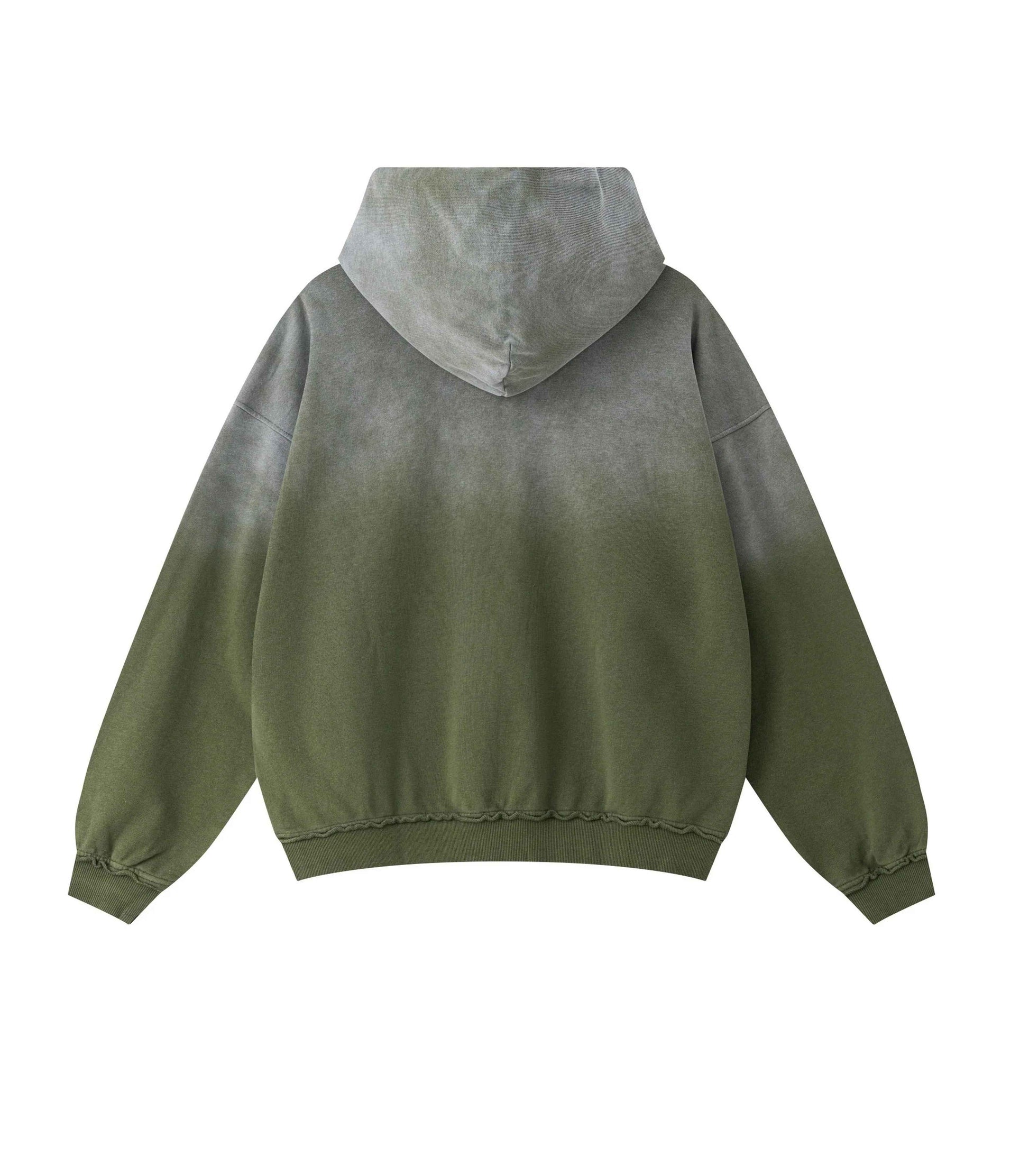 OLIVE SUNFADE HOODIE