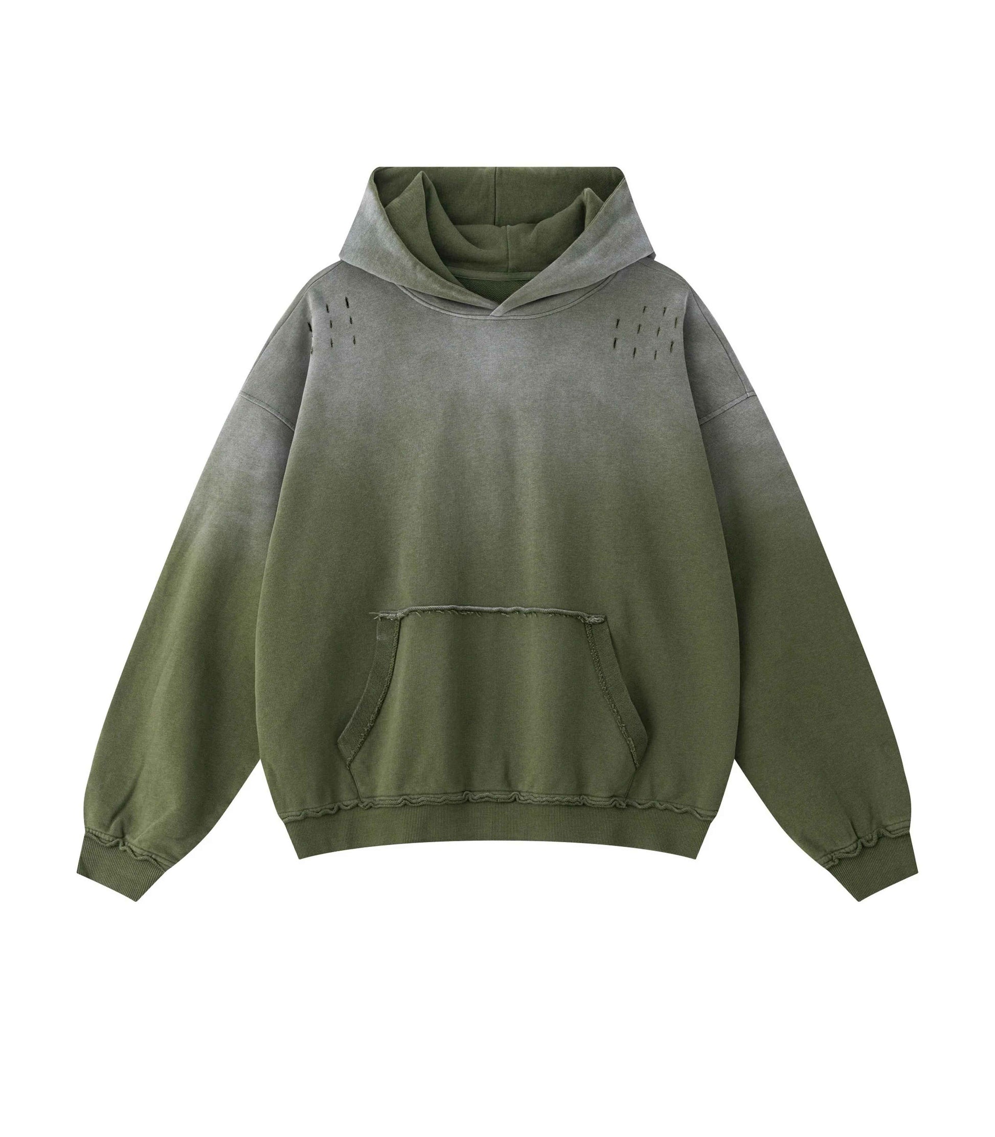 OLIVE SUNFADE HOODIE