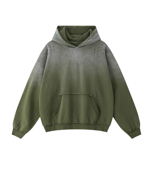 OLIVE SUNFADE HOODIE
