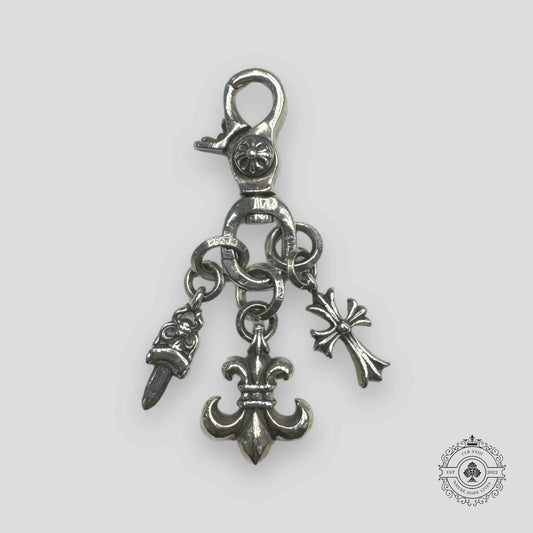 Chrome Hearts Multi-Pendant Keychain