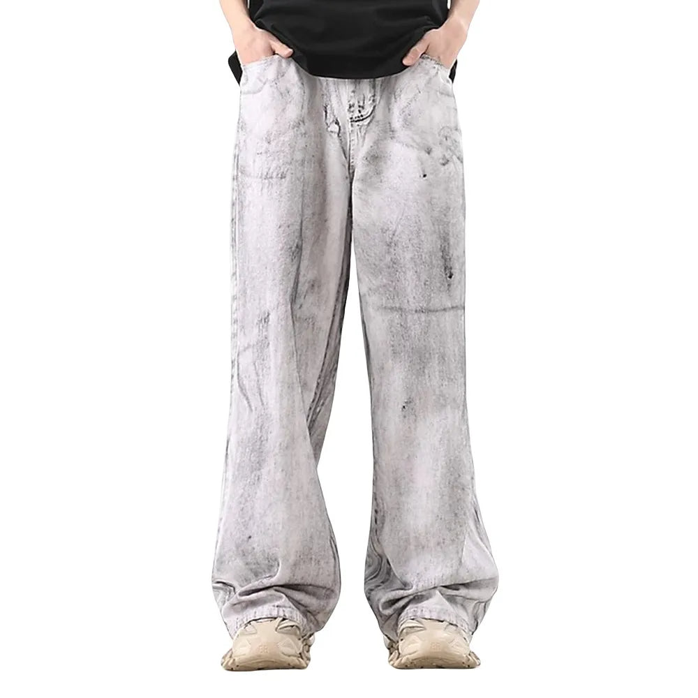 Cloud Wash Denim Pants