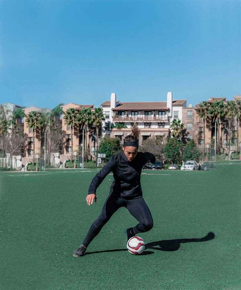 Combo Women's Soccer Tight With Shin Guard Pocket