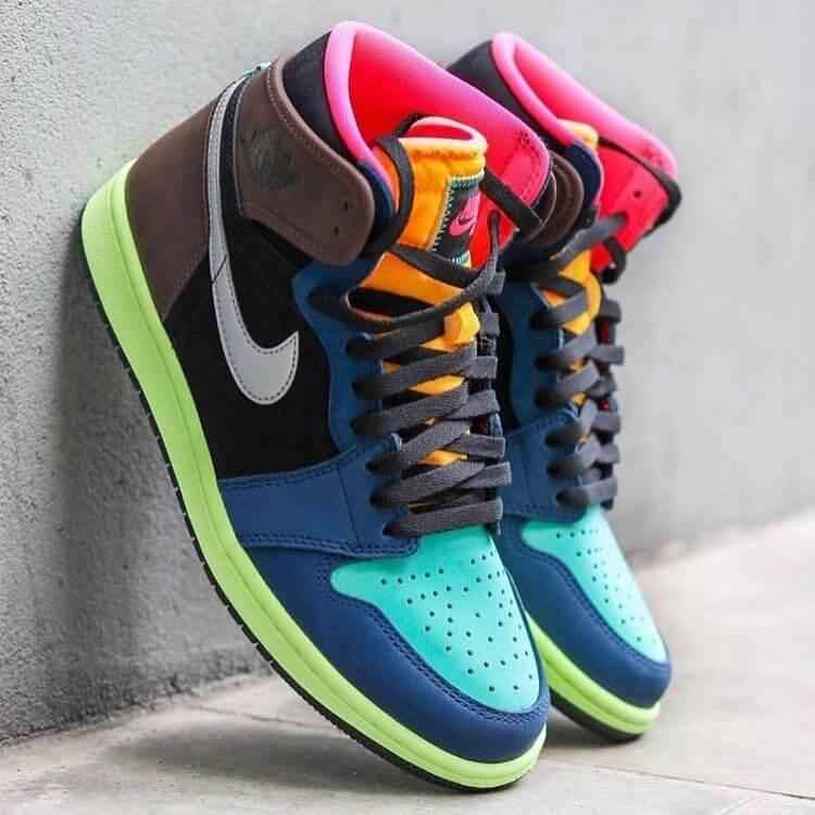Custom Air Jordan 1 Bio Hack Sneakers SneakerNational