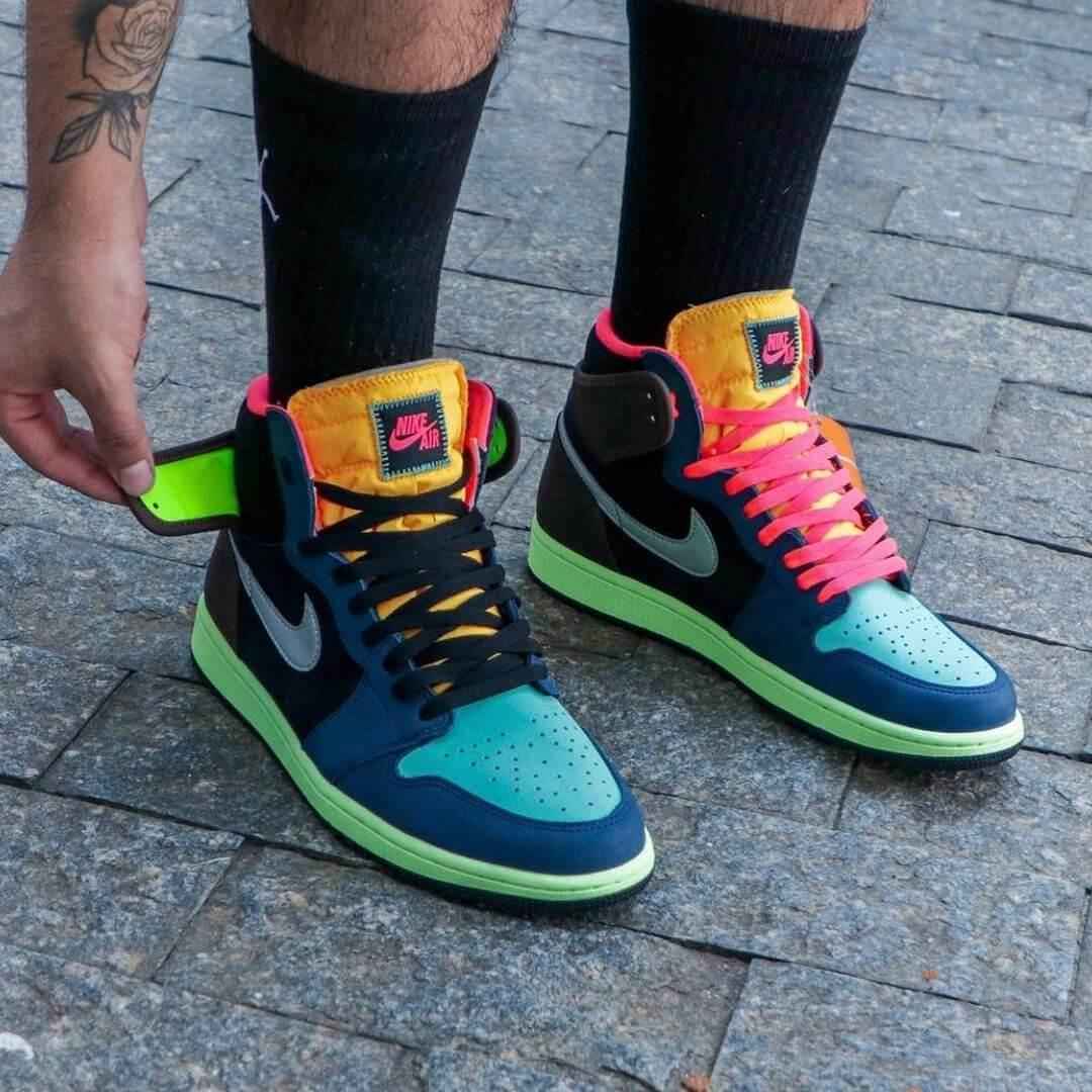 Custom Air Jordan 1 Bio Hack Sneakers SneakerNational