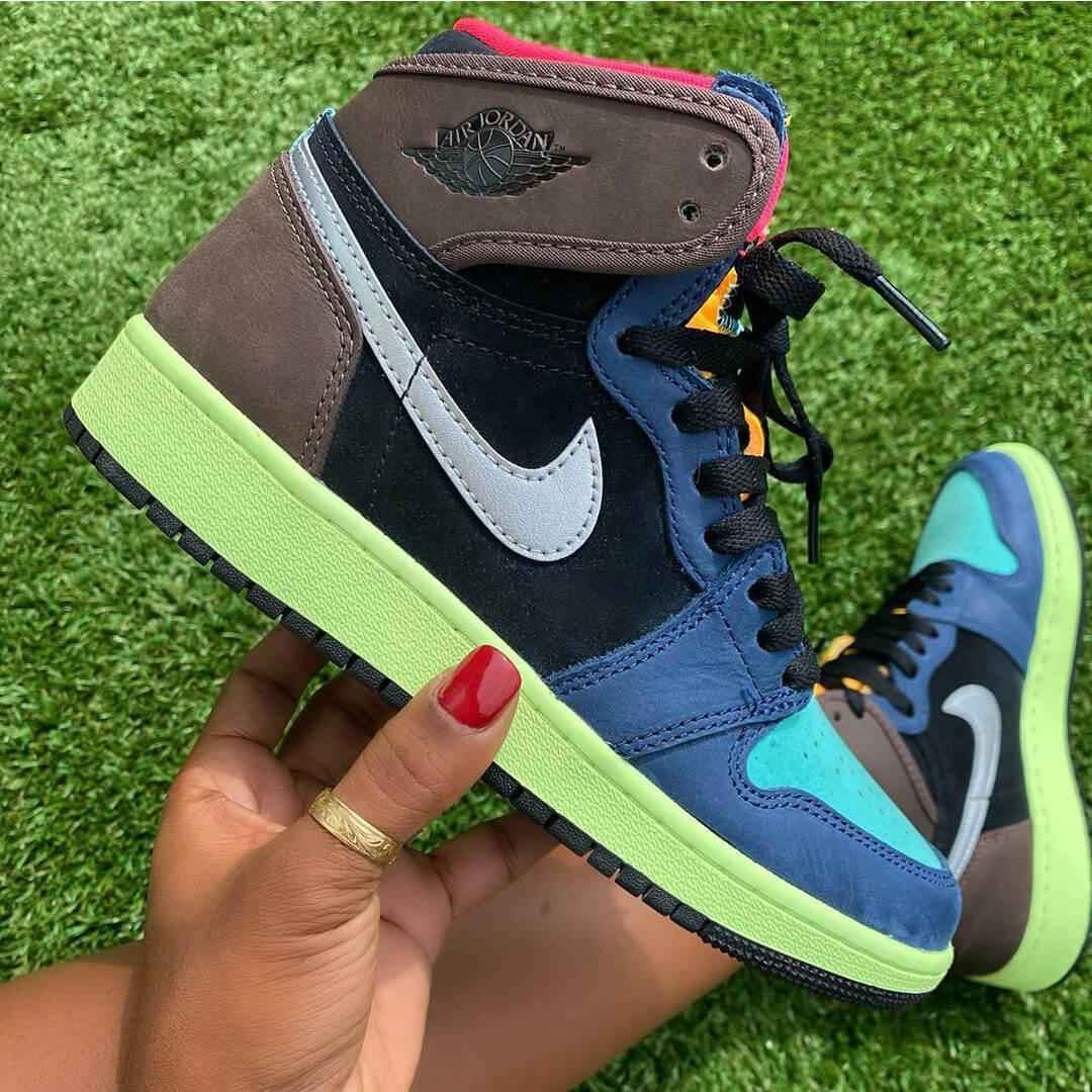Custom Air Jordan 1 Bio Hack Sneakers SneakerNational