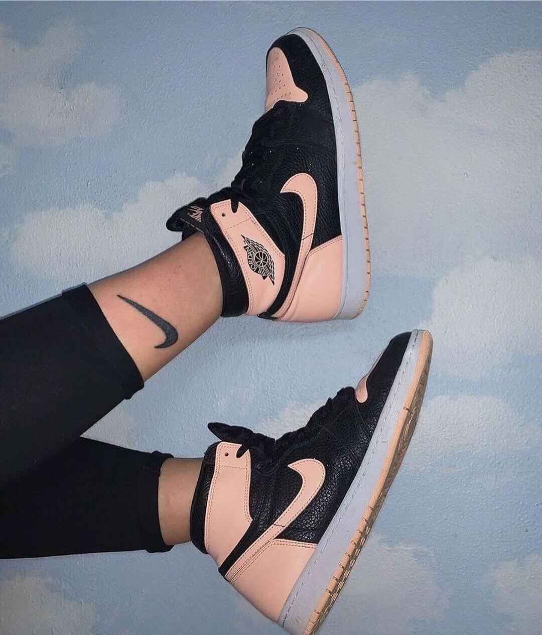 Custom Air Jordan 1 Crimson Tint Sneakers SneakerNational