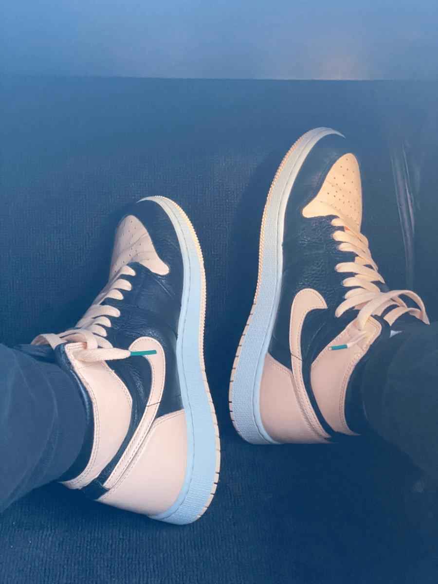 Custom Air Jordan 1 Crimson Tint Sneakers SneakerNational