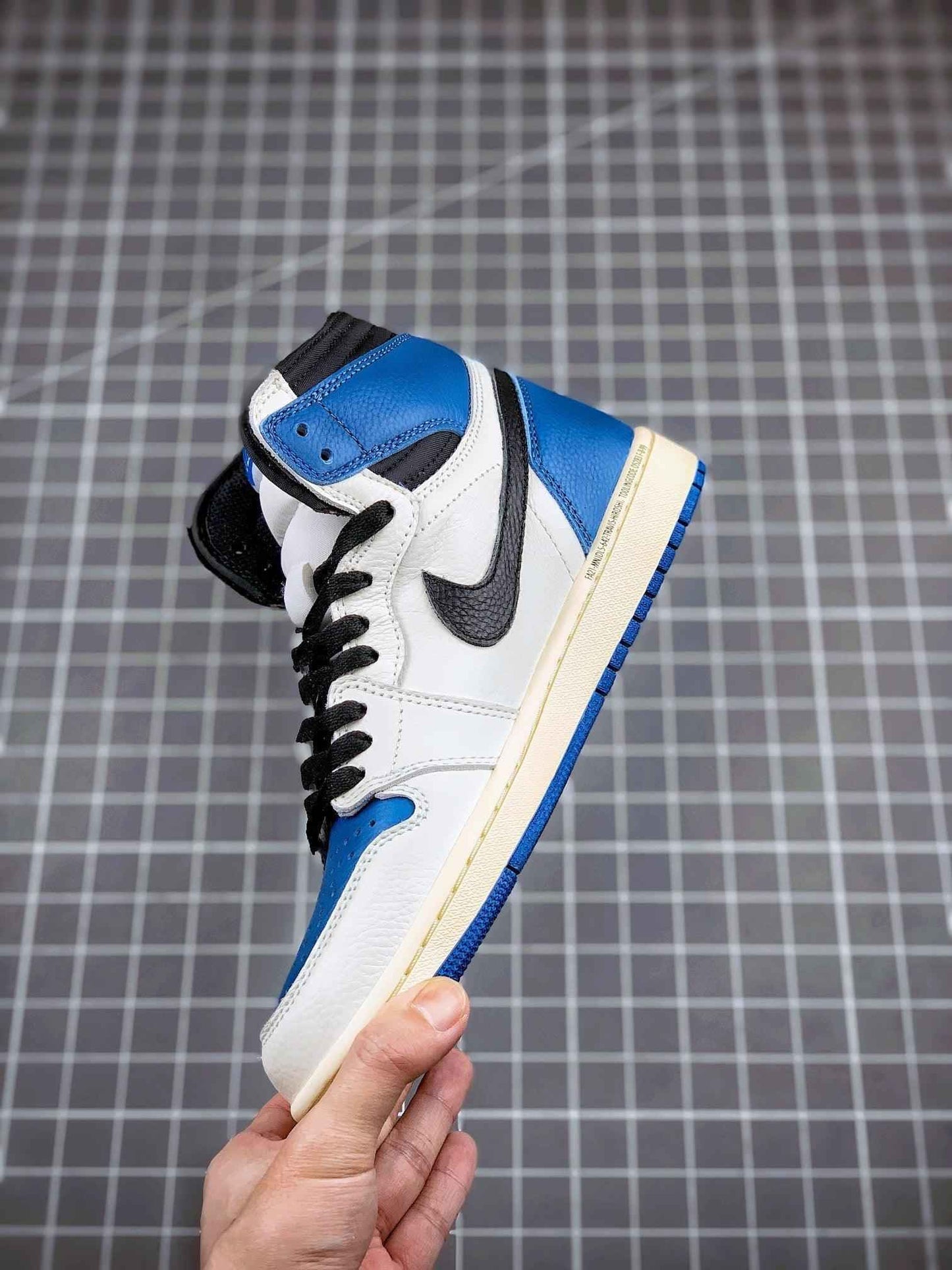 Custom Air Jordan 1 High OG SP Fragment x Travis Scott DH3227-105 - Exclusive Air Jordan 1 High OG Fragment SneakerNational