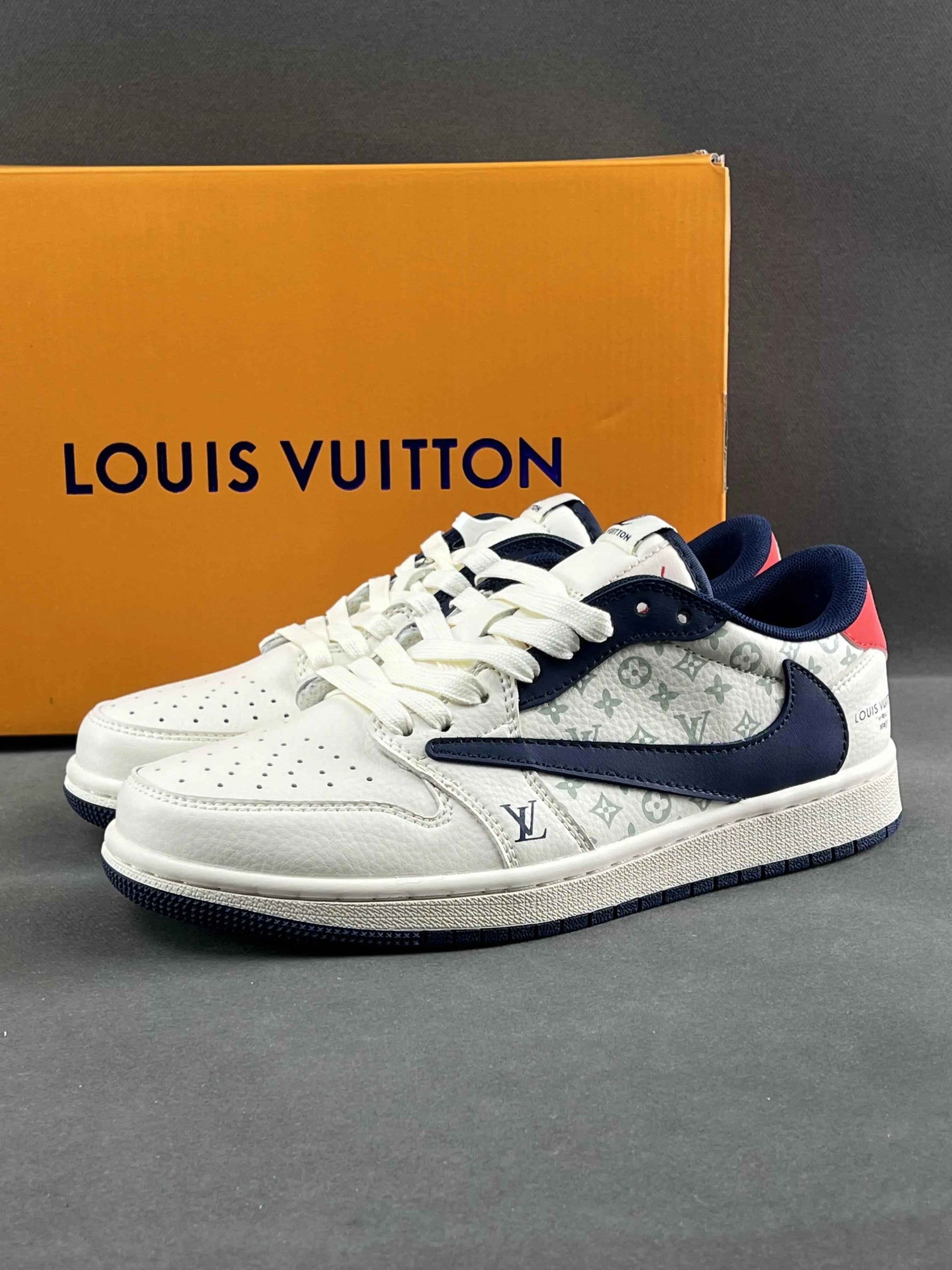 Custom Air Jordan 1 Low x Travis Scott LJ5188-002 SneakerNational