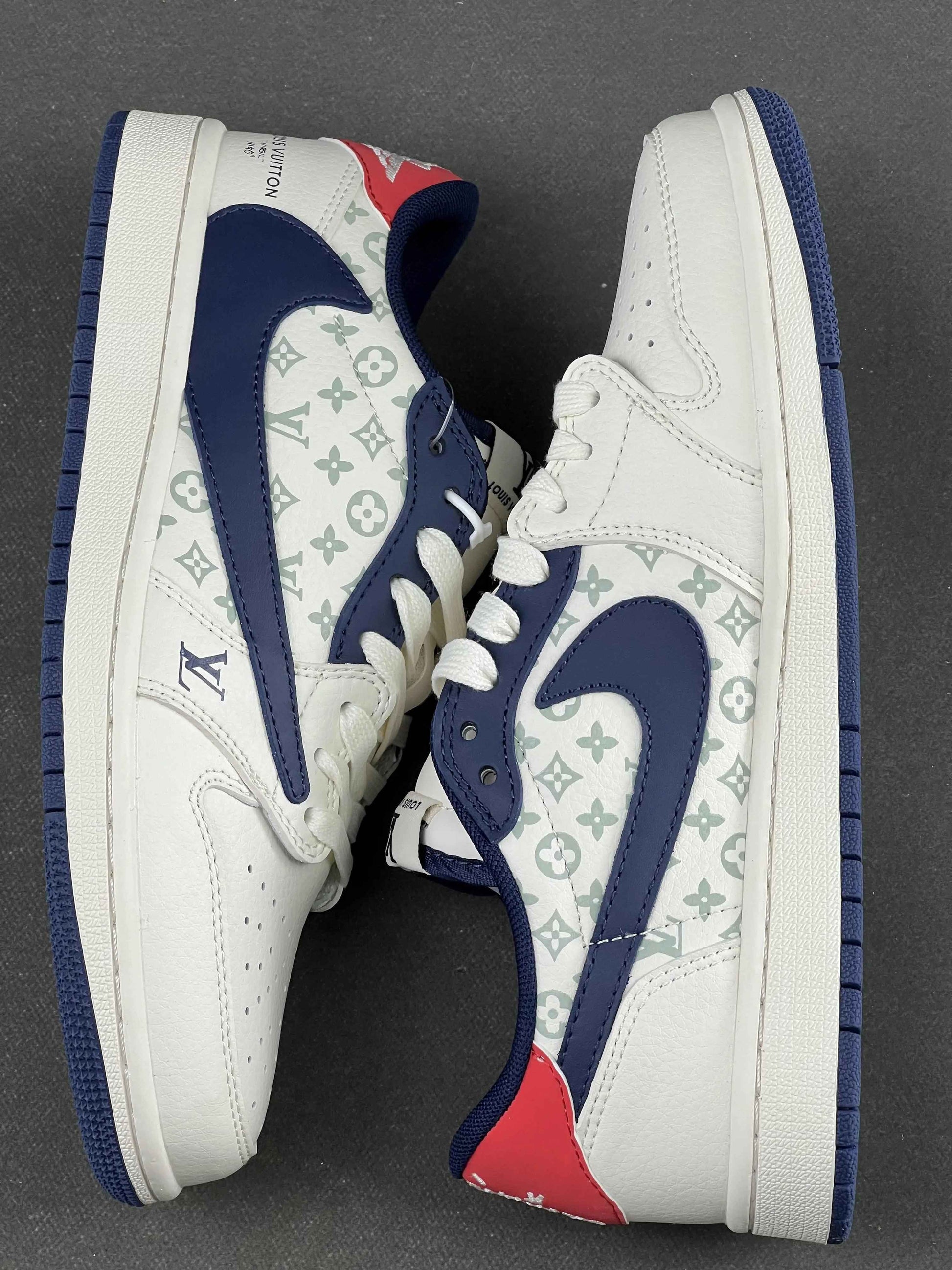 Custom Air Jordan 1 Low x Travis Scott LJ5188-002 SneakerNational