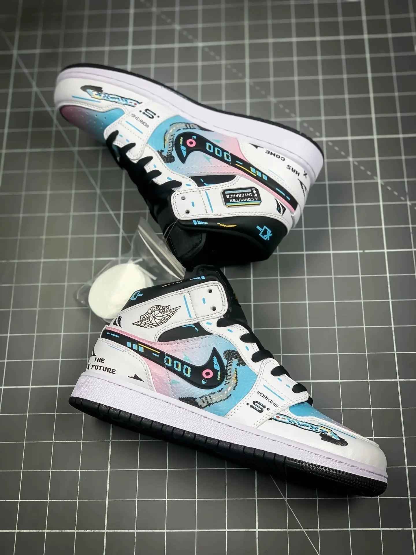 Custom Air Jordan 1 Mid AJ1 SneakerNational