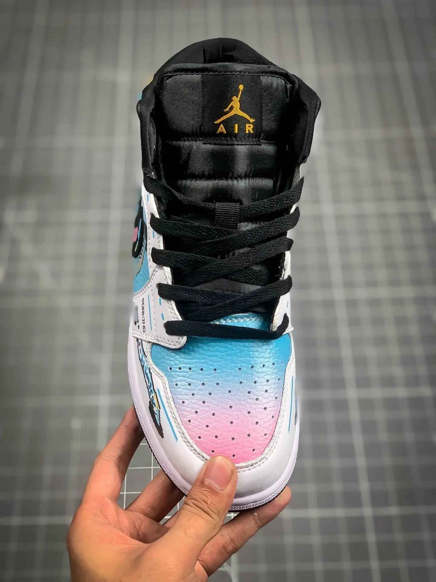 Custom Air Jordan 1 Mid AJ1 SneakerNational