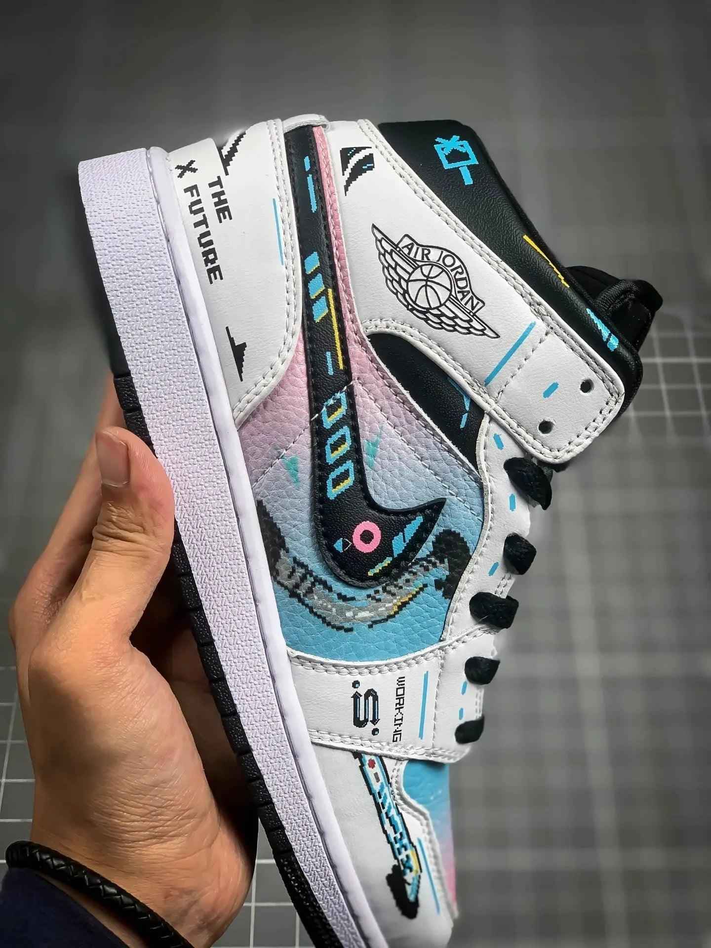 Custom Air Jordan 1 Mid AJ1 SneakerNational