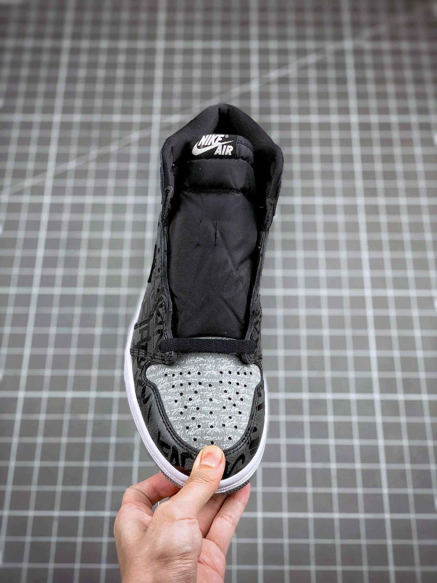 Custom Air Jordan 1 Rebellionaire Black Ash - Latest Edition Available Now SneakerNational