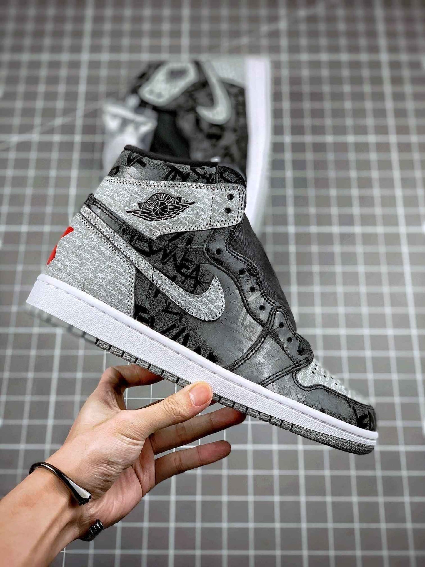 Custom Air Jordan 1 Rebellionaire Black Ash - Latest Edition Available Now SneakerNational
