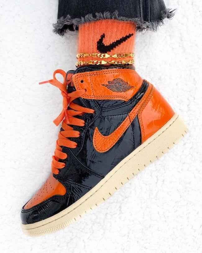 Custom Air Jordan 1 Shattered Backboard Sneakers SneakerNational
