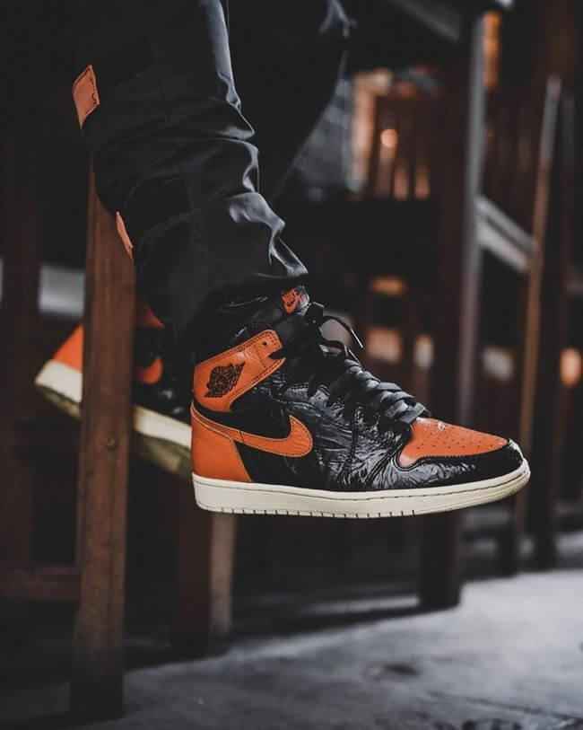 Custom Air Jordan 1 Shattered Backboard Sneakers SneakerNational