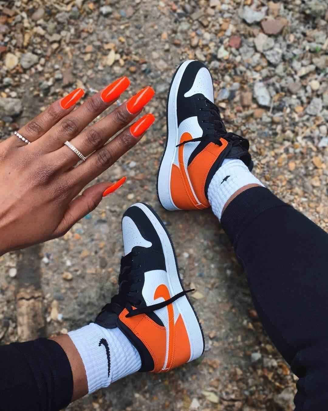 Custom Air Jordan 1 Shattered Backboard White Toe Sneakers SneakerNational