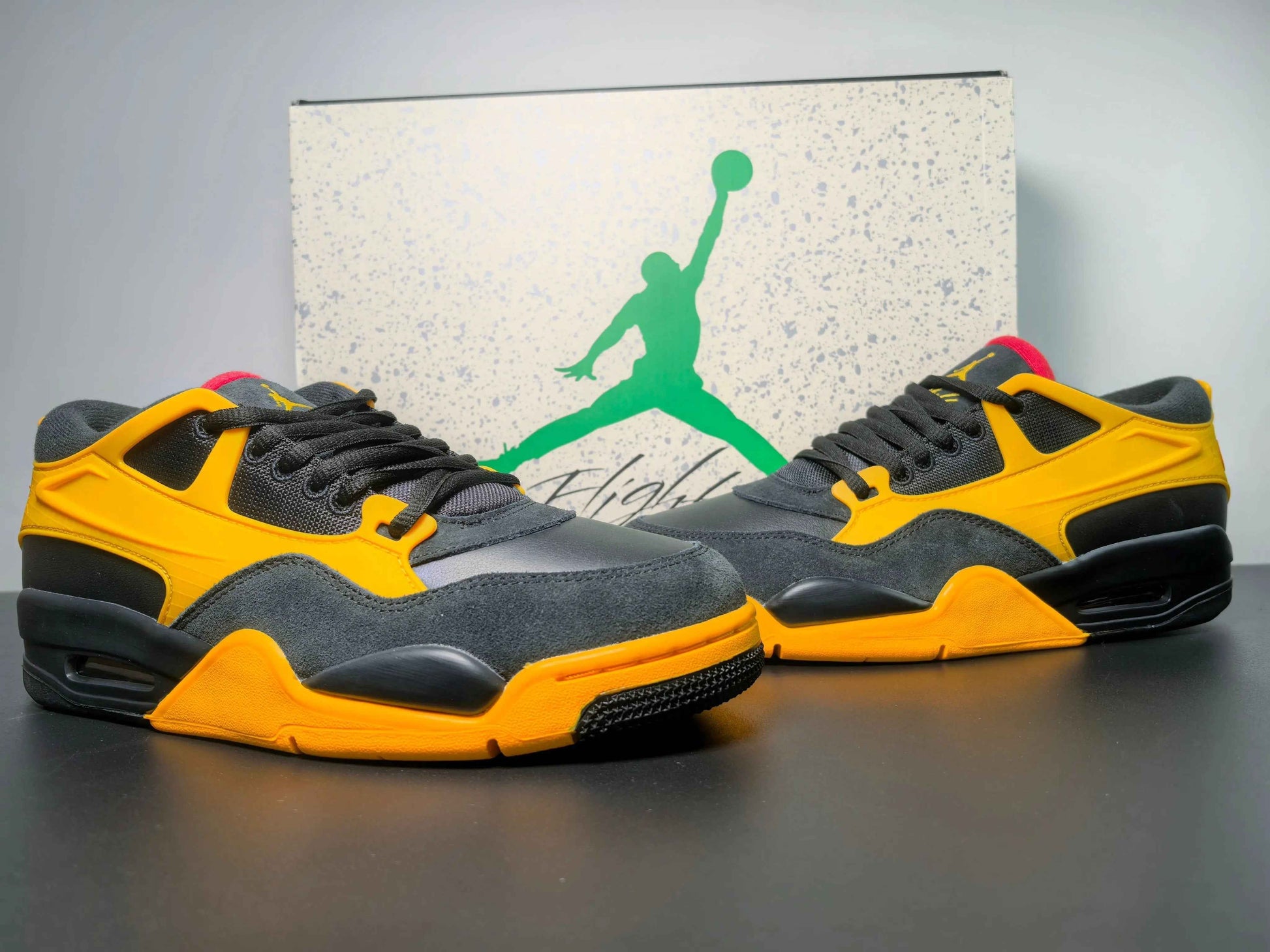 Custom Air Jordan 4 Bruce Lee RM FQ7939-007 SneakerNational