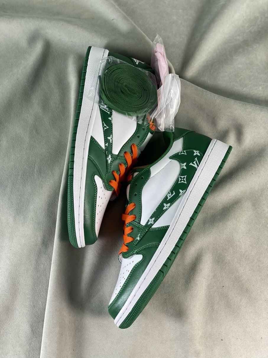 Custom Fragment x Travis Scott x Air Jordan 1 Low DM7866-885