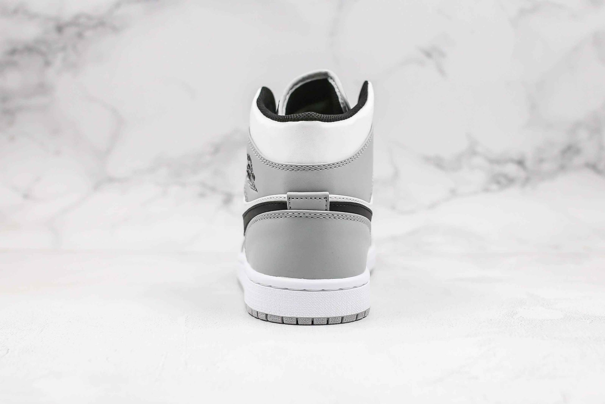 Custom Jordan 1 Mid Light Smoke Grey High Q SneakerNational
