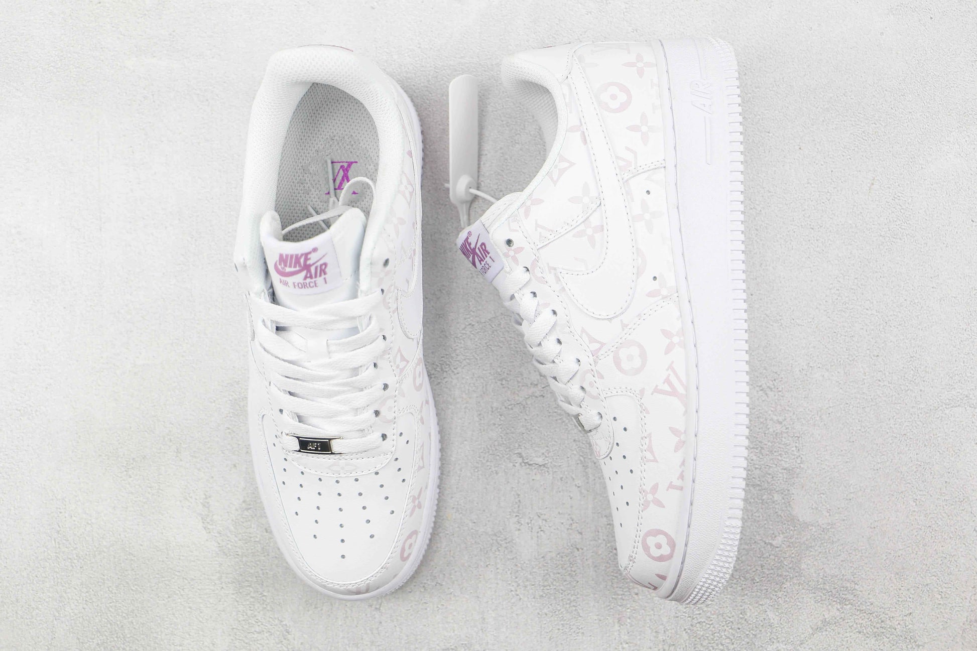 Custom LV Air Force 1 Heat Sensing CW2288 121 SneakerNational
